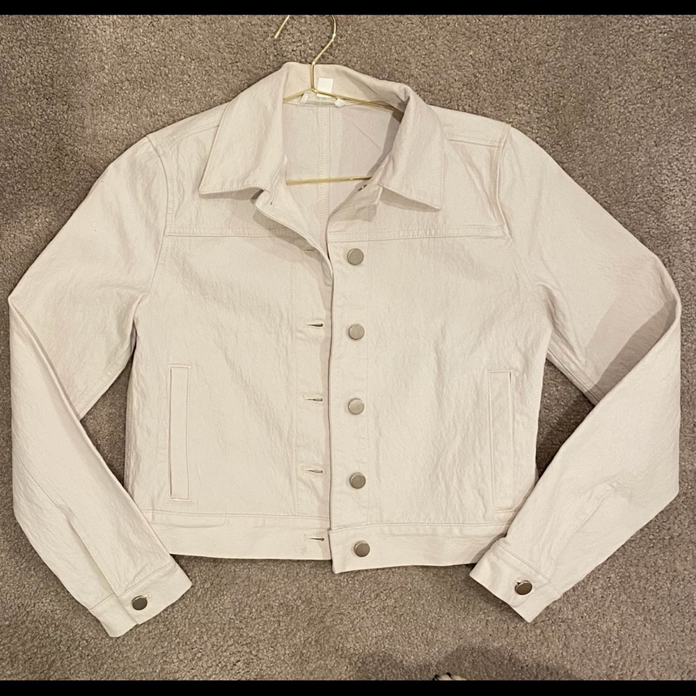 Off white COS crop jacket